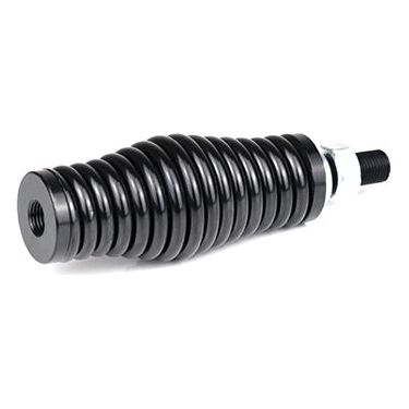 Black Barrel Spring: Secure Attachment for LED Quick Disconnect Whips
