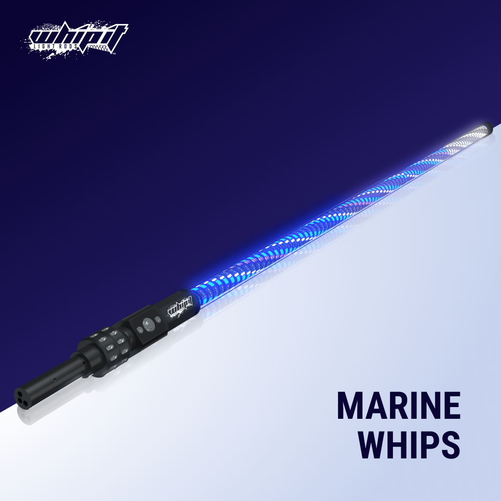 Marine Brilliance: LED Whips for Seafaring Adventures – Whip It Light Rods