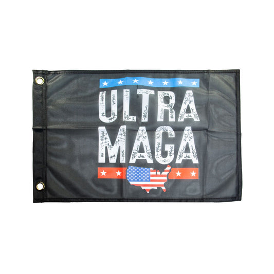 Black Ultra Mega Flag: Make a Bold Statement on the Road
