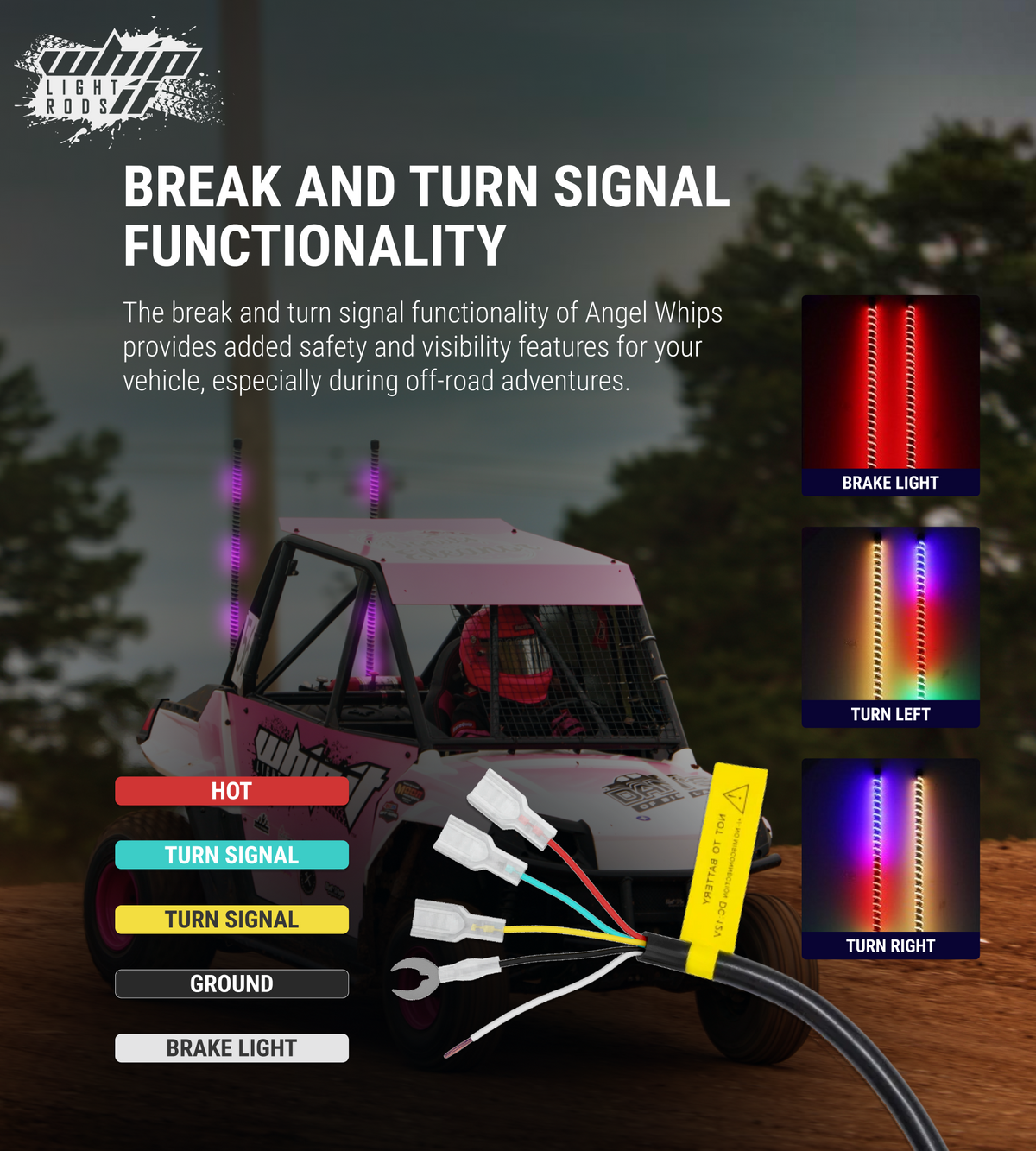 Angel LED Whips - COB LED Technology for Off-Road Adventure – Whip It ...