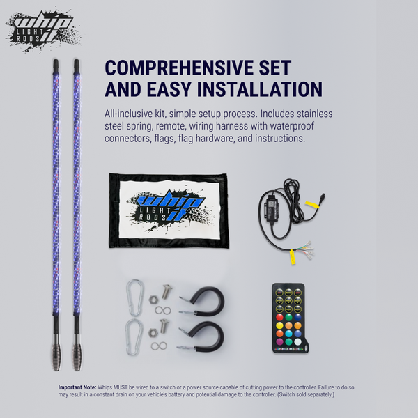 Discover Premium LED Whips and Accessories for Off-Roading – Whip It ...