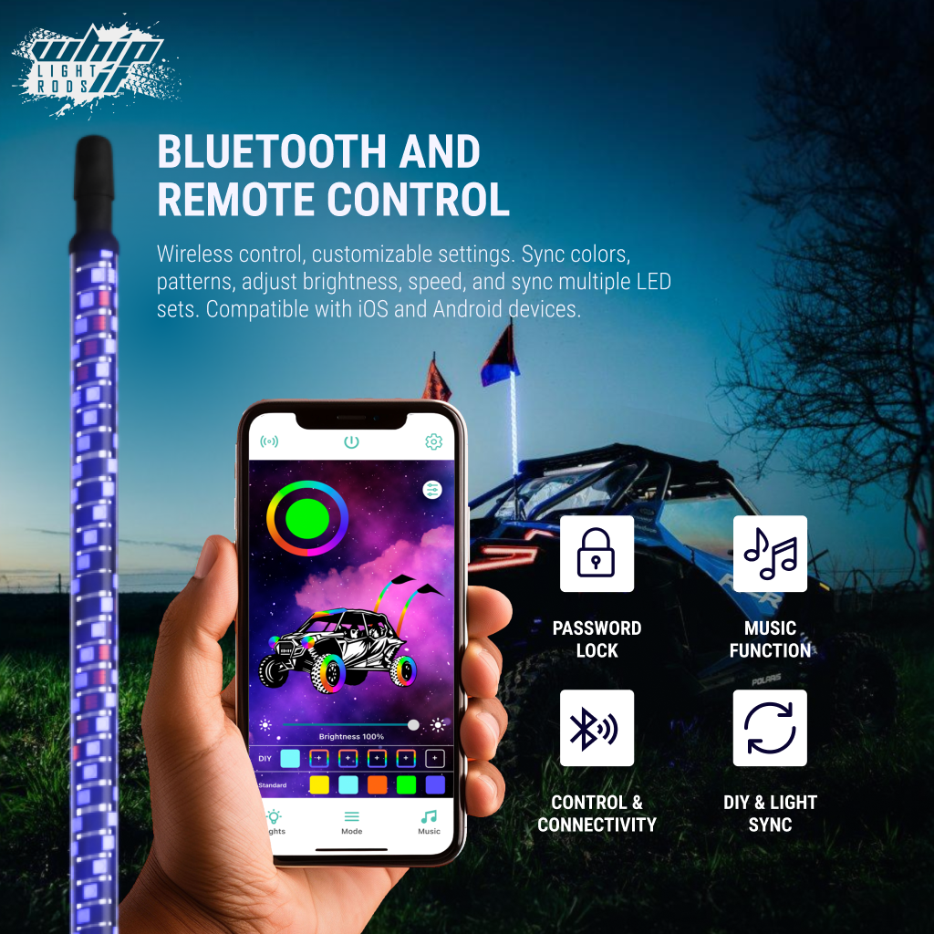 SOL LED Whips: The Brightest and Most Advanced Whips on the Market!